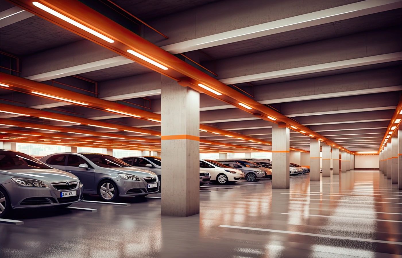 City car park
